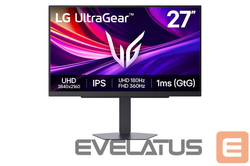 Monitoriai LG 27G810A-B | 27 " | IPS | UHD | 16:9 | 180 Hz | 1 ms | 3840 x 2160 pixels | 400 cd/m² | HDMI ports quantity 2
