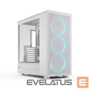 Kompiuterio dėžė Fractal Design  Case | Epoch XL | White TG RGB Clear Tint | ATX | Power supply included No 