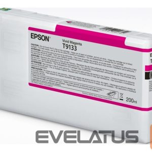 Eksploatacinės medžiagos spausdintuvams EPSON  T91330N Ink Cartridge Vivid Magenta 