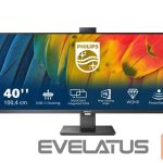 Monitoriai Philips  Business Monitor 40B1U5601H/00	  40 " IPS 3440 x 1440 pixels 21:9 4 ms 300 cd/m² Black 100 Hz 
