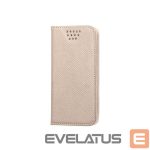Universalus knygutės dėklas iLike Universal Smart Magnet 4,7-5,3 Gold