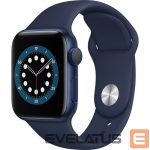 Išmanusis laikrodis Apple  Watch Series 6 GPS, 40mm Aluminium Case with Deep navy Sport Band Blue