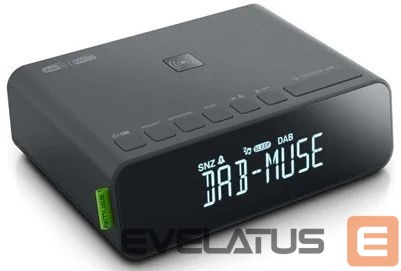 Interaktyvus sprendimas Muse DAB+/FM RDS Radio M-175 DBI Alarm function, AUX in, Black