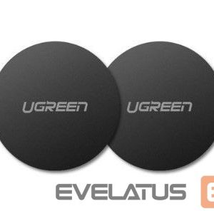 Automatinis laikiklis Ugreen  2x metal plates plate for magnetic phone holders Black