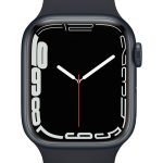 Išmanusis laikrodis Apple  Watch Series 7 GPS, 41mm Midnight Aluminium Case with Sport Band - Regular Midnight