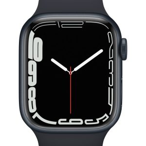 Išmanusis laikrodis Apple  Watch Series 7 GPS, 41mm Midnight Aluminium Case with Sport Band - Regular Midnight