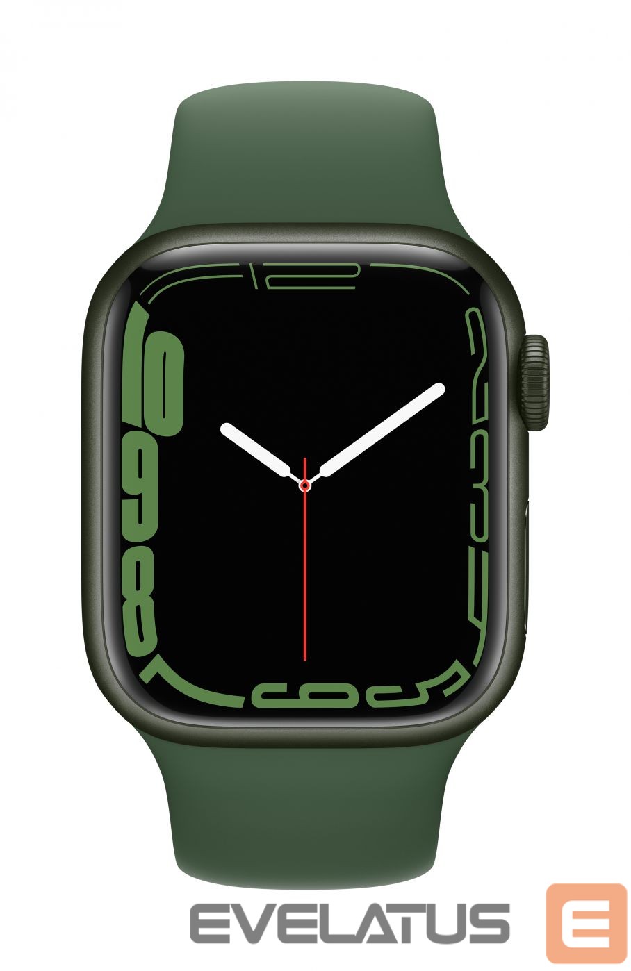 Išmanusis laikrodis Apple Watch Series 7 GPS, 41mm Green Aluminium Case with Sport Band - Regular Clover
