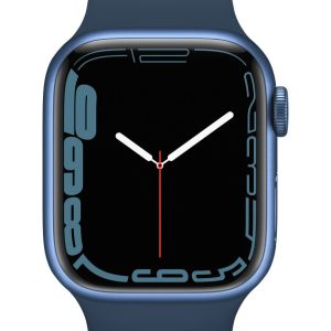 Išmanusis laikrodis Apple  Watch Series 7 GPS, 41mm Blue Aluminium Case with Sport Band - Regular Abyss Blue