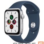 Išmanusis laikrodis Apple  Watch SE GPS 44mm Silver Aluminium Case with Sport Band Abyss Blue