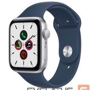 Išmanusis laikrodis Apple  Watch SE GPS 44mm Silver Aluminium Case with Sport Band Abyss Blue