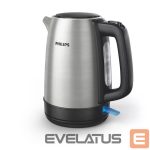 Virdulys Philips  Daily Collection Kettle HD9350/90 Electric, 2200 W, 1.7 L, Stainless steel, 360° rotational base, Stainless steel 