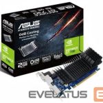 Vaizdo plokštės / Vaizdo plokštės Asus  GF GT730-SL-2GD5-BRK NVIDIA, 2 GB, GeForce GT 730, GDDR5, Memory clock speed 5010 MHz, PCI Express 2.0, HDMI ports quantity 1, DVI-D ports quantity 1, Cooling type Passive, Processor frequency 902 MHz 