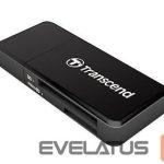 Kitas kompiuterio priedas Transcend  MEMORY READER FLASH USB3 BLACK/TS-RDF5K 