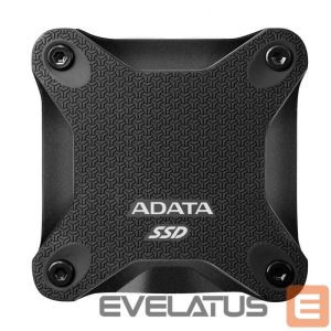 Kietasis diskas SDD ADATA  External SSD||SD620|1TB|USB 3.2|Write speed 460 MBytes/sec|Read speed 520 MBytes/sec|SD620-1TCBK 