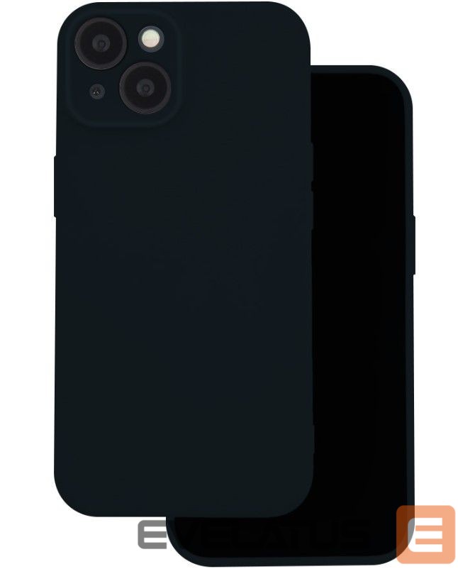 Nugarėlės dėklai iLike Apple Silicon case for iPhone 16 Pro 6,3 Black