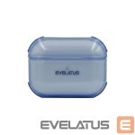 Dėklai ausinėms Evelatus Apple AirPods Pro TPU Protective Case Transparent Blue