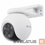 Internetinė kamera EZVIZ  | Smart Home Wi-Fi Camera | CS-H80f | 4 MP+4 MP+4 MP | 2.8-12mm/F1.6 | IP67 | H.265/H.264 | Micro SD, Max. 512 GB 