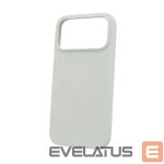 Nugarėlės dėklai Evelatus Apple iPhone 17 Pro Max Premium Magsafe Soft Touch Silicone Silver
