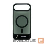 Nugarėlės dėklai Evelatus Apple iPhone 17 Air Rubber Coated MagSafe With Stand Case Black