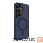 Nugarėlės dėklai Evelatus Samsung Galaxy S26 Hybrid Case with Magnetic PC+TPU Dark Blue