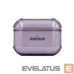 Dėklai ausinėms Evelatus Apple AirPods Pro TPU Protective Case Transparent Purple