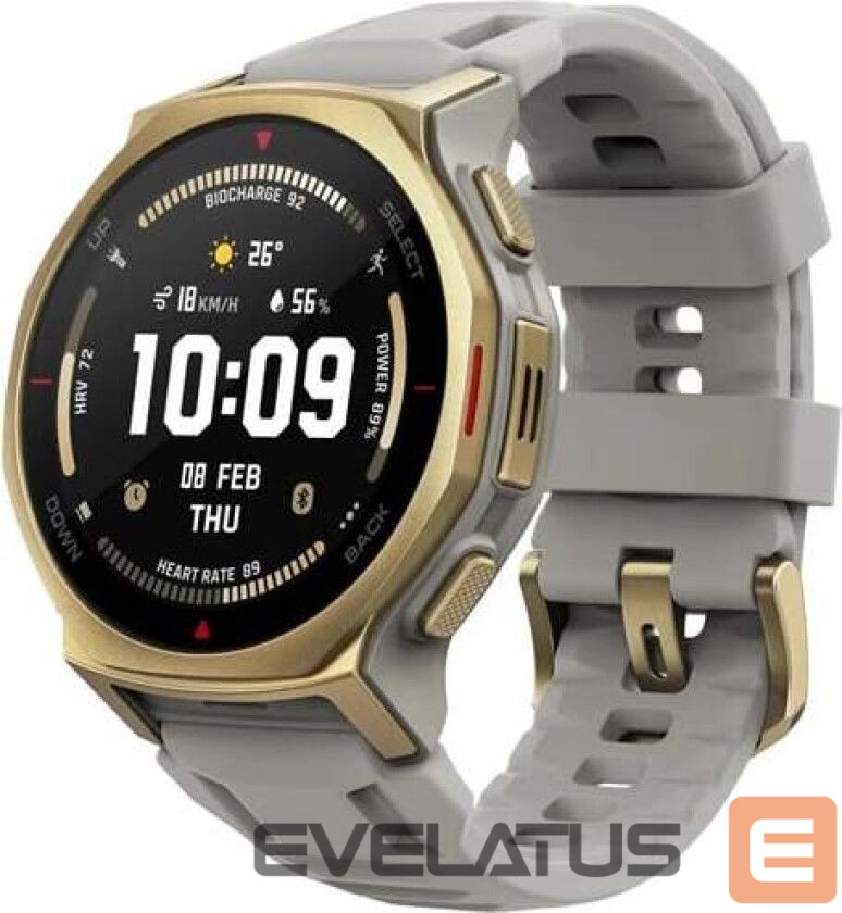 Išmanusis laikrodis Amazfit Amazfit T-Rex 3 Pro 44mm Arctic Gold Smartwatch HYROX-Modus