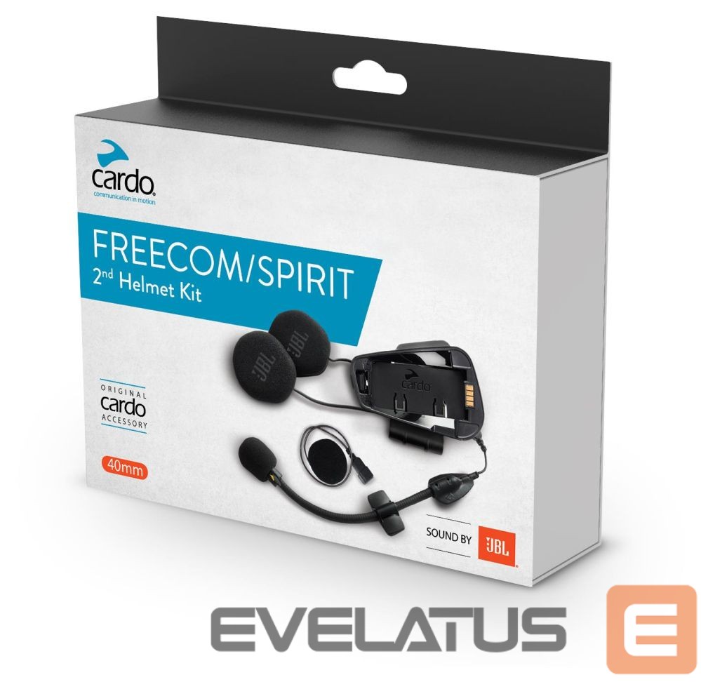 Dviračio priedas Cardo ACCESSORY - FREECOM-X/SPIRIT 2ND HELMET JBL KIT