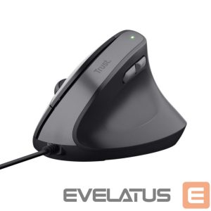 Kompiuterio pelė Trust  MOUSE USB OPTICAL BAYO II/ERGONOMIC BLACK 25144 