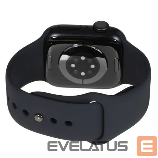 Išmanusis laikrodis Apple Watch Series 8 GPS 41mm Midnight Aluminium Case with Midnight Sport Band - Regular Midnight Aluminium