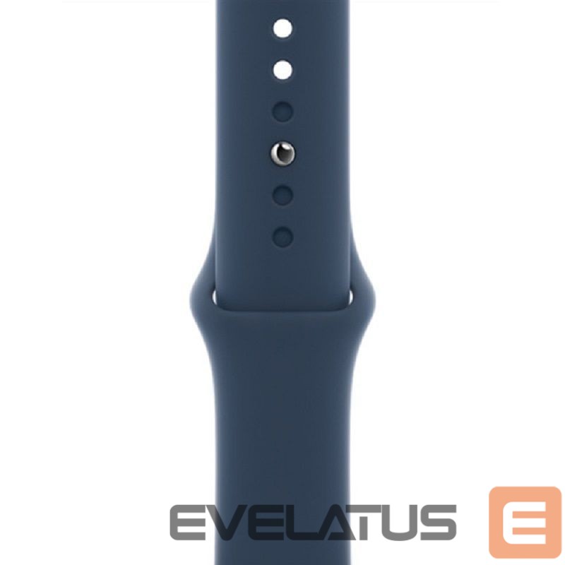 Išmanusis laikrodis Apple Watch Series 7 GPS, 41mm Blue Aluminium Case with Sport Band - Regular Abyss Blue