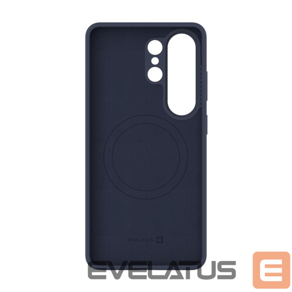 Nugarėlės dėklai Evelatus Samsung Galaxy S26 Ultra Premium Magnetic Soft Touch Silicone Case Dark Blue