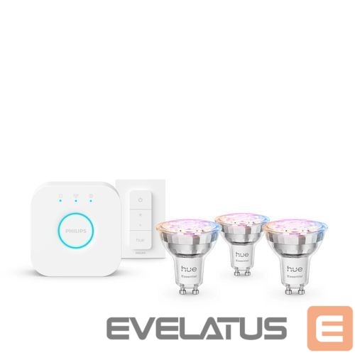 LED lemputė Philips Hue E WCA 345 GU10 3kit EU |