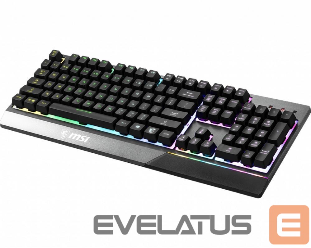 Kompiuterio klaviatūra MSI Vigor GK30 Gaming Keyboard, US Layout, Wired, Black