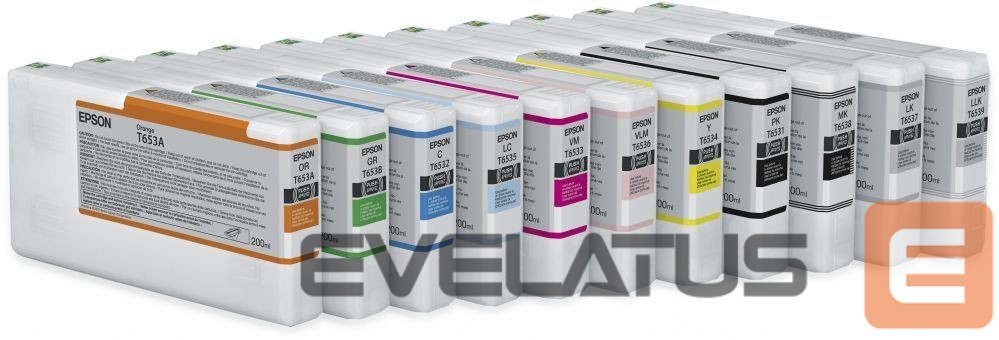 Eksploatacinės medžiagos spausdintuvams EPSON T6539 Ink cartrige, Light light Black, 200 ml