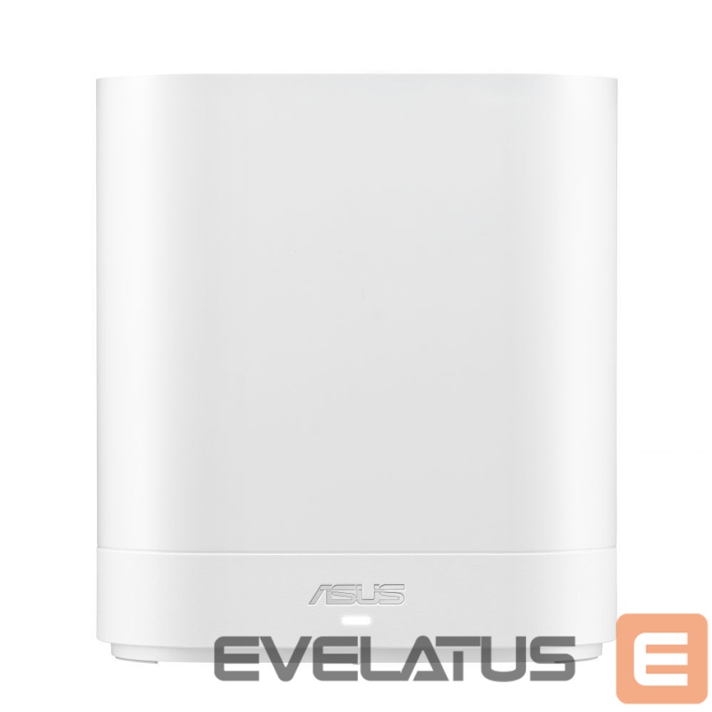 Maršrutizatoriai Asus Wifi 6 802.11ax Tri-band Business Mesh System EBM68 (2-Pack) 802.11ax, 4804 Mbit/s, 10/100/1000 Mbit/s, Ethernet LAN (RJ-45) ports 3, MU-MiMO No, No mobile broadband, Antenna type Internal, White