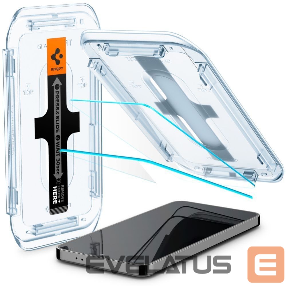 Kiti Spigen Spigen Glas.tR EZ Fit tempered glass for Samsung Galaxy S24+ - 2 pcs.