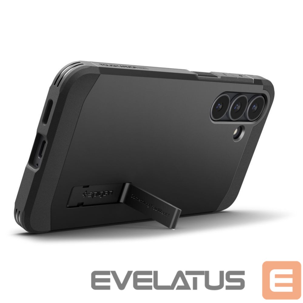 Kitos prekės Spigen Spigen Tough Armor Mag MagSafe Case for Samsung Galaxy S25 FE - Black and Yellow