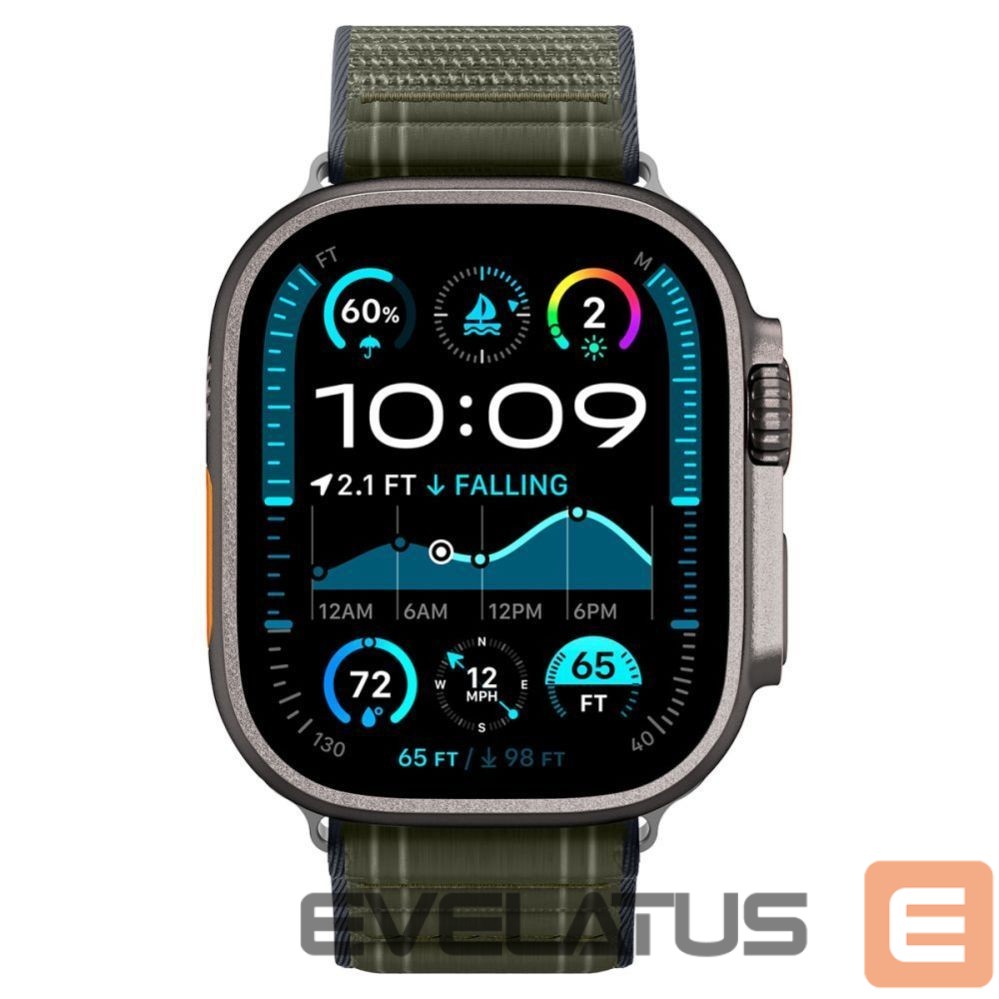 Kitos prekės Spigen Spigen WBF0 Strap for Apple Watch 44 / 45 / 46 / 49 mm - Green