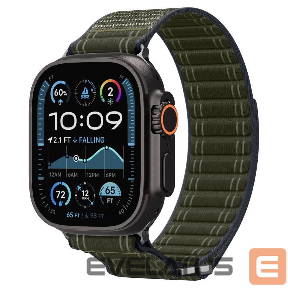 Kitos prekės Spigen Spigen WBF0 Strap for Apple Watch 44 / 45 / 46 / 49 mm - Green