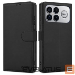 Kitos prekės Tech-Protect  Tech-Protect Wallet Case for Xiaomi Poco F8 Ultra - Black 