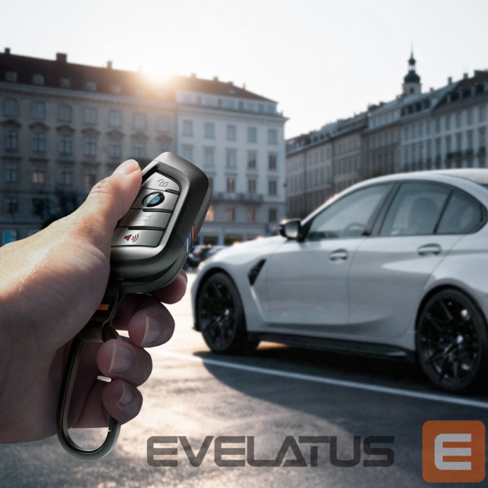 Kitos prekės Spigen Spigen BK100 Car Key Case - Black