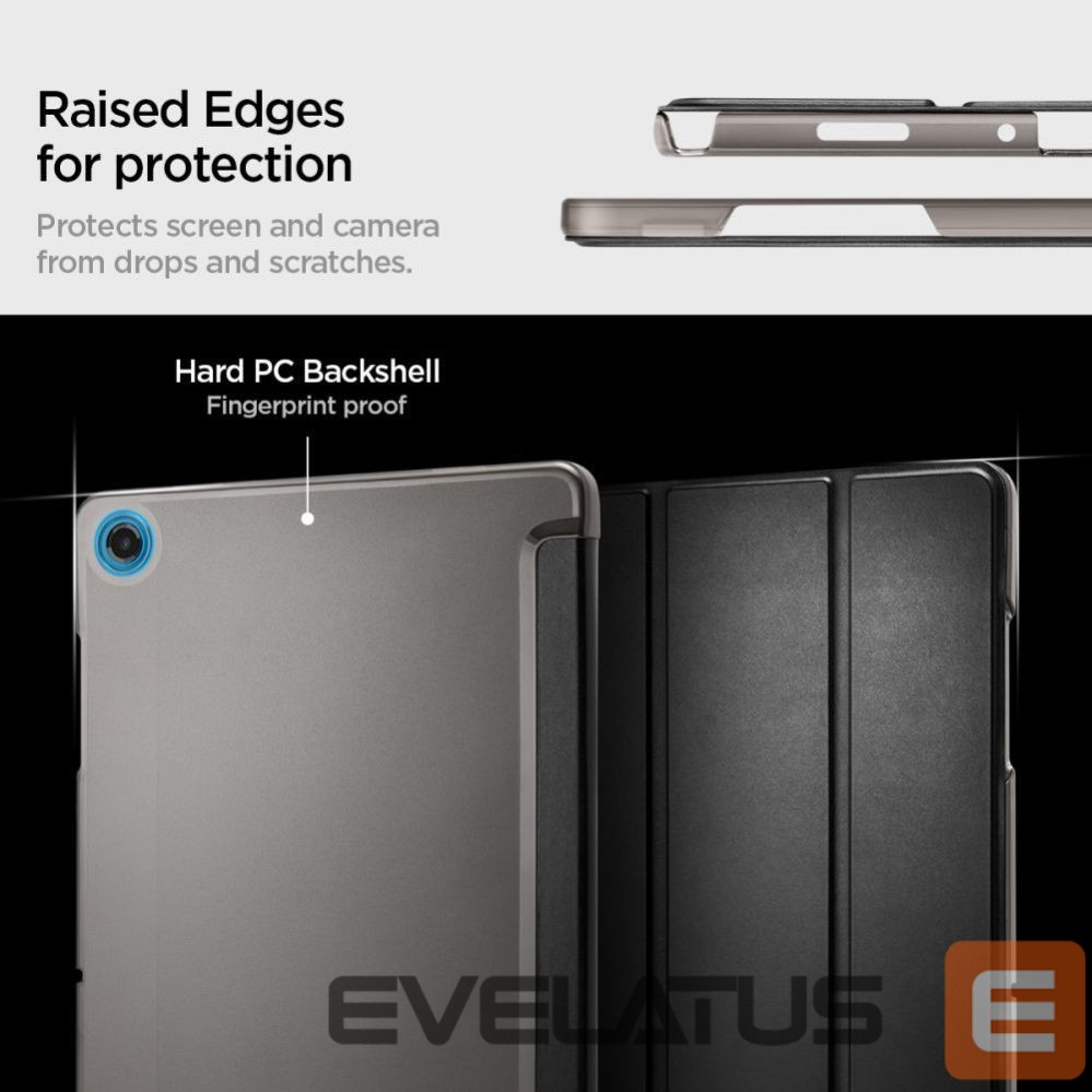 Kitos prekės Spigen Spigen Smart Fold Case for Samsung Galaxy Tab A9+ / A11+ - Black