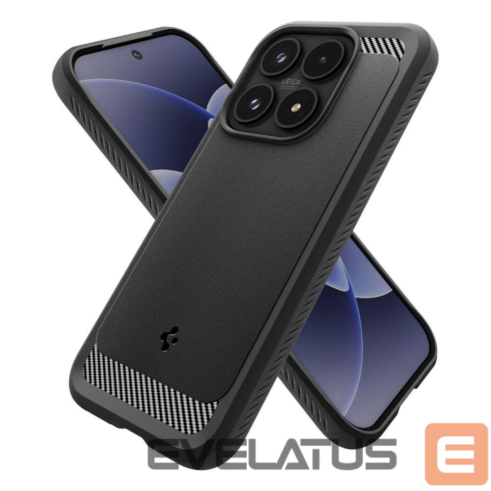 Kitos prekės Spigen Spigen Rugged Armor case for Xiaomi 17 - black