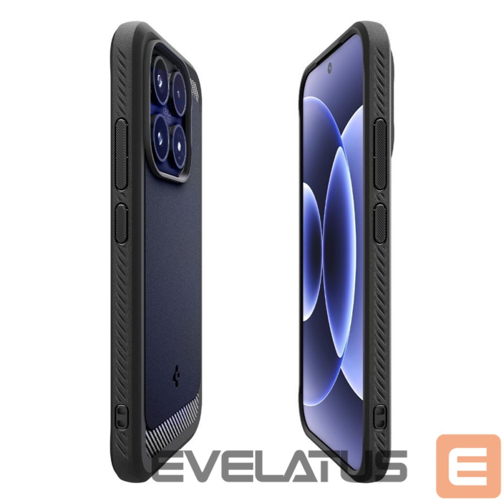 Kitos prekės Spigen Spigen Rugged Armor case for Xiaomi 17 - black
