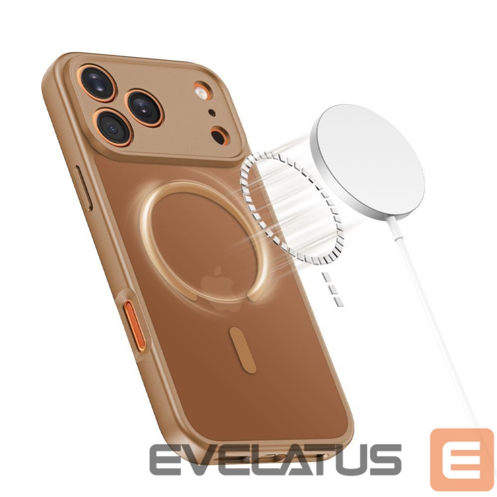 Kitos prekės Tech-Protect Tech-Protect BasicMag MagSafe Case for iPhone 17 Pro - Brown