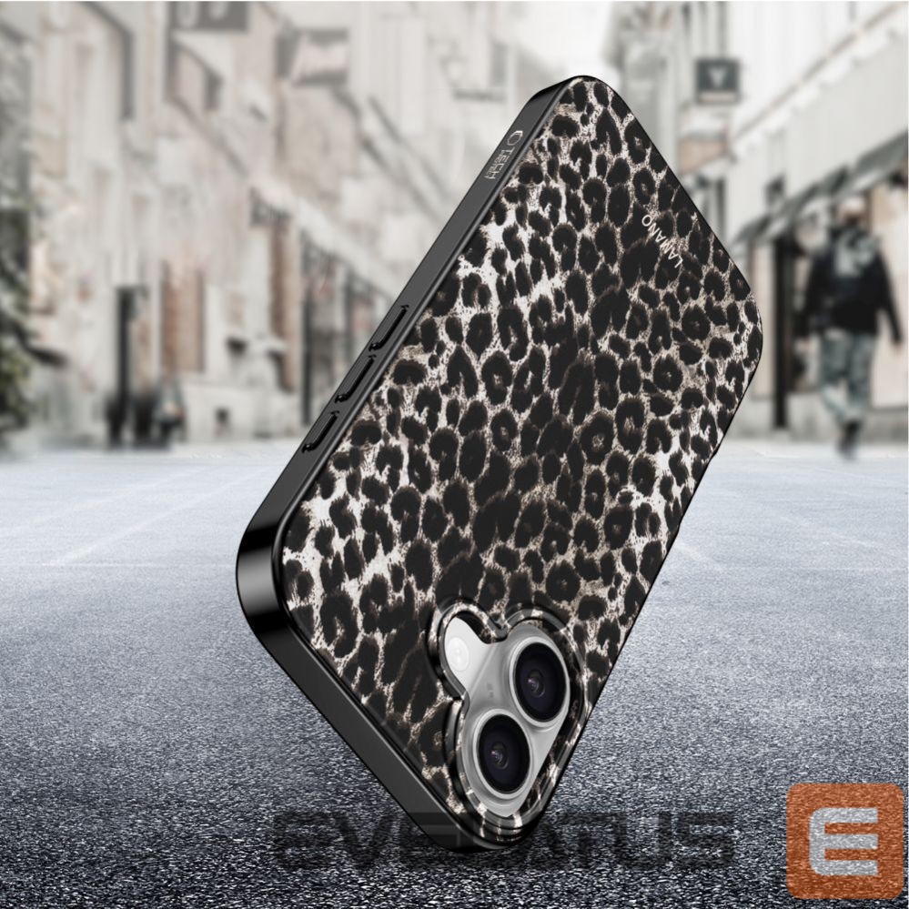 Kitos prekės Tech-Protect Tech-Protect Lamano MagSafe case for iPhone 17 - black and brown