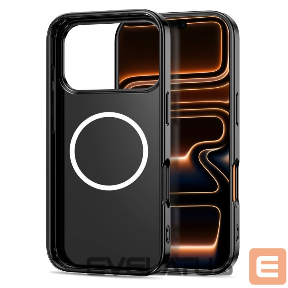 Kitos prekės Tech-Protect Tech-Protect Lamano MagSafe case for iPhone 17 Pro Max - black and brown