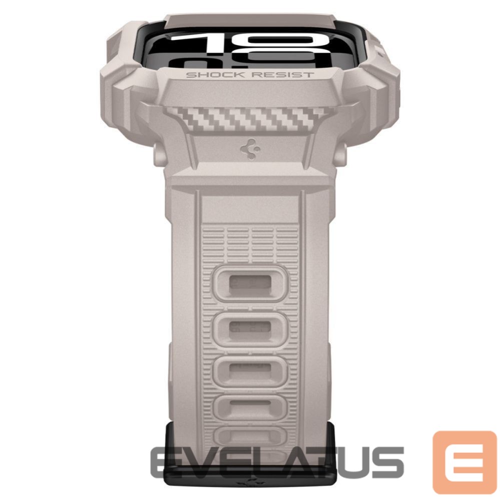Kitos prekės Spigen Spigen Rugged Armor Pro V2 Apple Watch Strap (46mm) - Beige