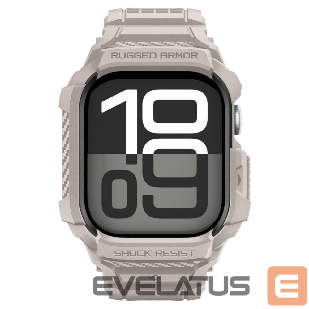 Kitos prekės Spigen Spigen Rugged Armor Pro V2 Apple Watch Strap (46mm) - Beige