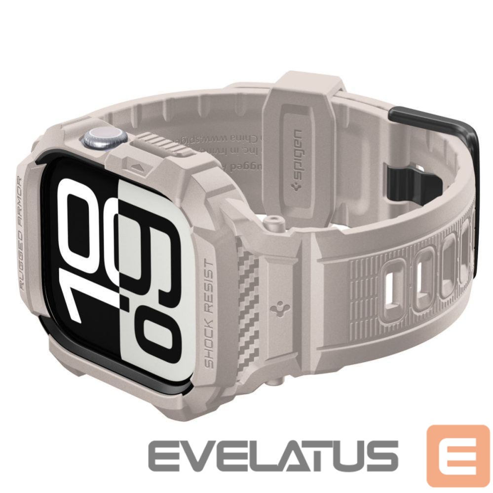 Kitos prekės Spigen Spigen Rugged Armor Pro V2 Apple Watch Strap (46mm) - Beige